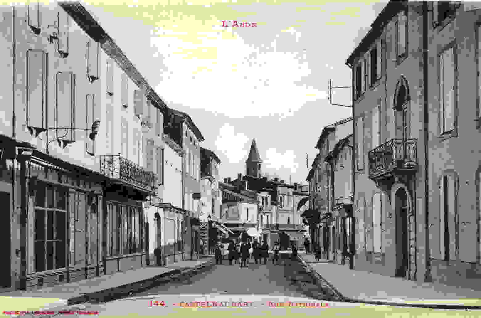 CASTELNAUDARY - Rue Nationale - Castelnaudary