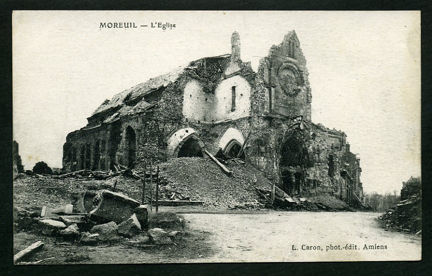 80 - MOREUIL - L'Église - Moreuil