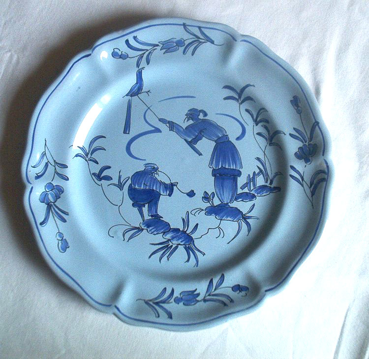 Cantagalli - Assiette Chinois - Bord Chinees - Plate Chinese - AS 1116 - Cantagalli (ITA)