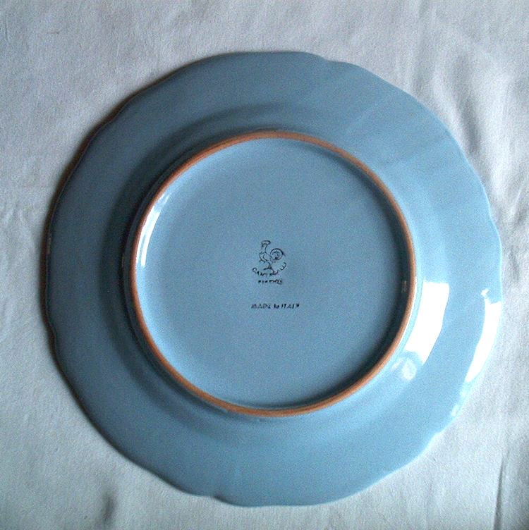 Cantagalli - Assiette Chinois - Bord Chinees - Plate Chinese - AS 1116 - Cantagalli (ITA)