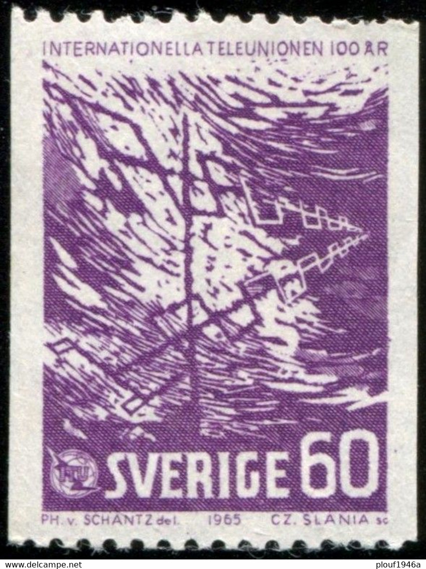 Pays : 452,04 (Suède : Gustave VI Adolphe)  Yvert Et Tellier N° :  523 (**) - Unused Stamps