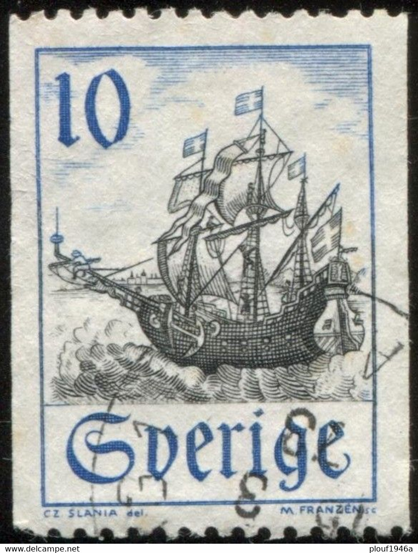 Pays : 452,04 (Suède : Gustave VI Adolphe)  Yvert Et Tellier N° :  575 (o) - Usati