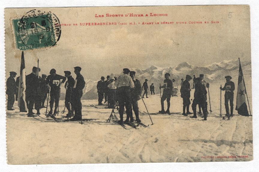 Plateau De SUPERBAGNERES - (Alt 1800 M) Avant Le Départ D'une Course De Skis - Superbagneres