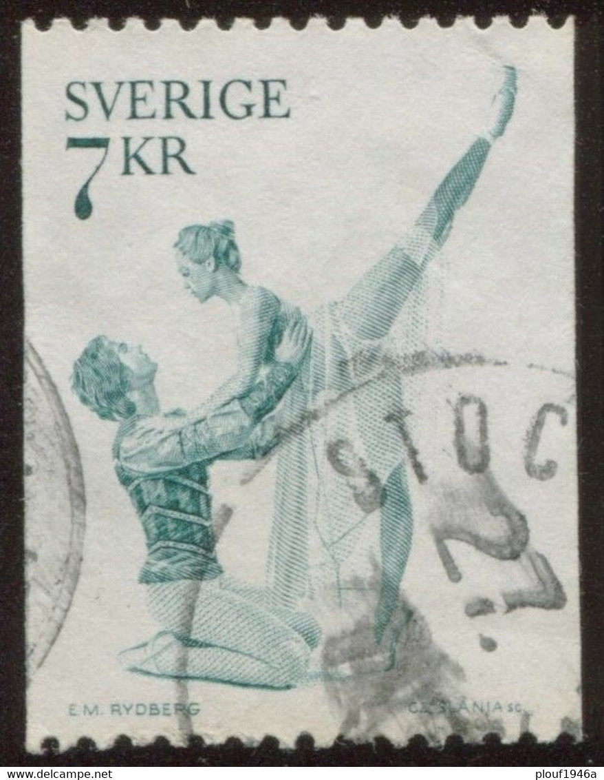 Pays : 452,05 (Suède : Charles XVI Gustave)  Yvert Et Tellier N° :  904 A (o) + Chiffre Au Verso (280, 290, 300, 490) - Used Stamps