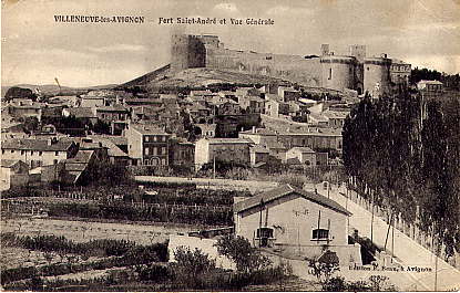 VILLENEUVE LES AVIGNON - Fort Saint-André Et Vue Générale - Villeneuve-lès-Avignon