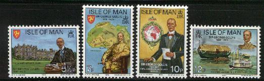 ISLE OF MAN 1975 MNH Stamps Sir George Goldie 64-67 #4812 - Isle Of Man