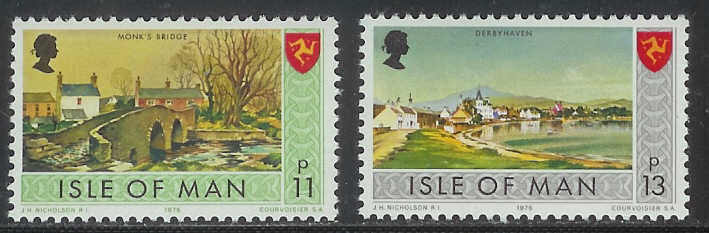 ISLE OF MAN 1975 MNH Stamps Definitives 72-73 #4797 - Isle Of Man