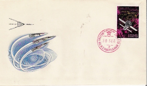 URSS / Cachet Sur Lettre / MOSCOU  / ROBOT / 30.03.1968 - Russia & USSR