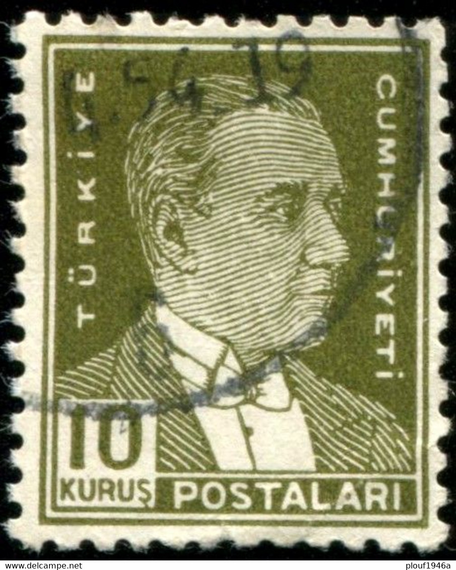 Pays : 489,1 (Turquie : République)  Yvert Et Tellier N° :  1207 (o) - Used Stamps