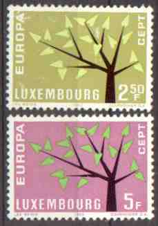 CEPT / Europa 1962 Luxembourg N° 612 Et 613 ** - 1962
