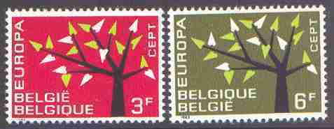 CEPT / Europa 1962 Belgique N° 1222 Et 1223 ** - 1962