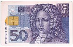 Croatia - Croatie - Kroatien - Money - Bill - Banknotes - Billet - Bank Note - BANKNOTE 50. Kuna #2 ( Bigger Chip ) - Croatia