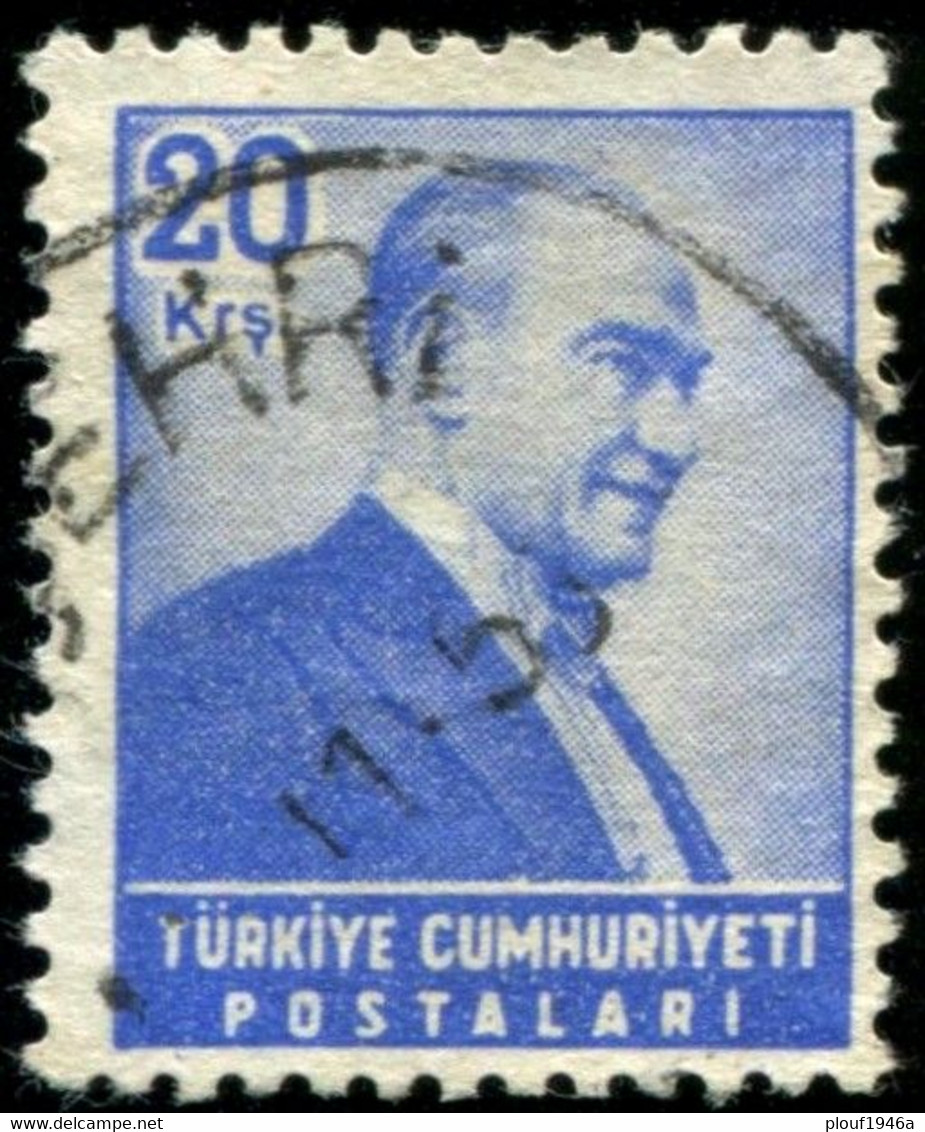 Pays : 489,1 (Turquie : République)  Yvert Et Tellier N° :  1275 (o) - Used Stamps