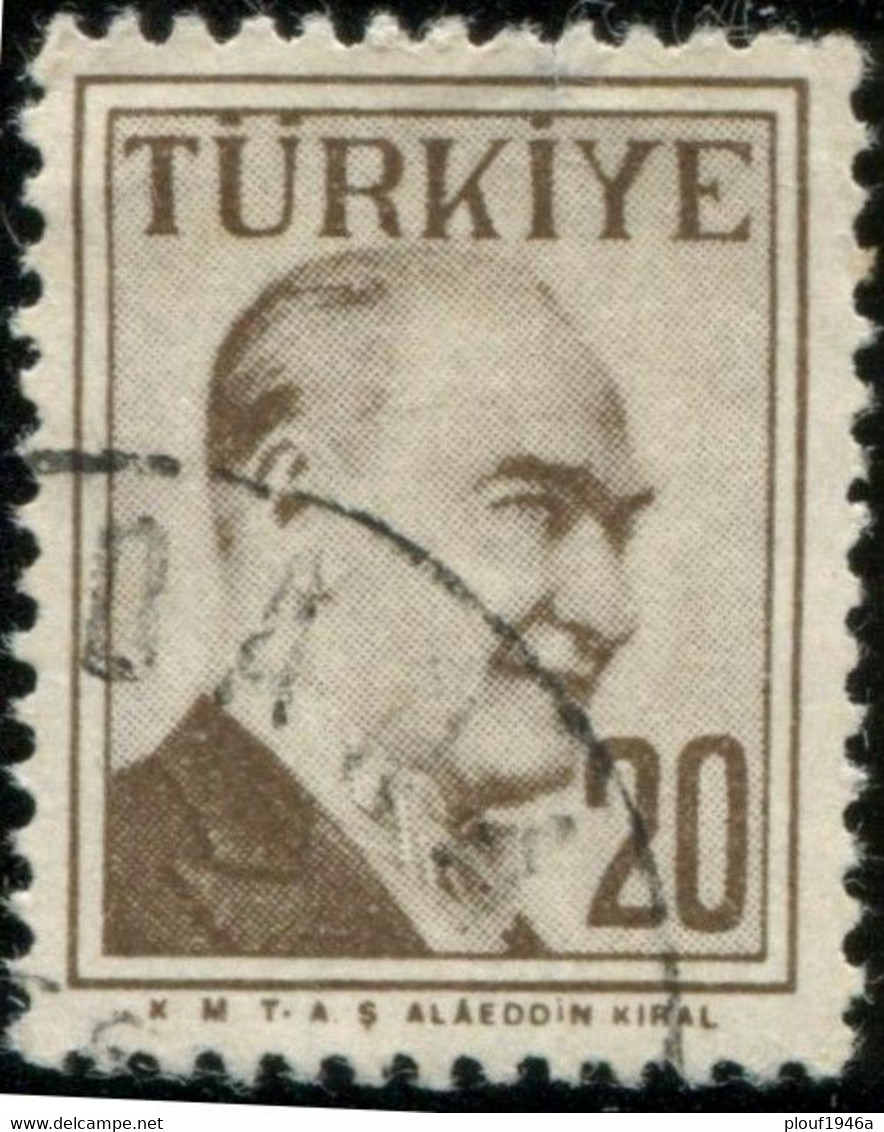 Pays : 489,1 (Turquie : République)  Yvert Et Tellier N° :  1397 (o) - Used Stamps