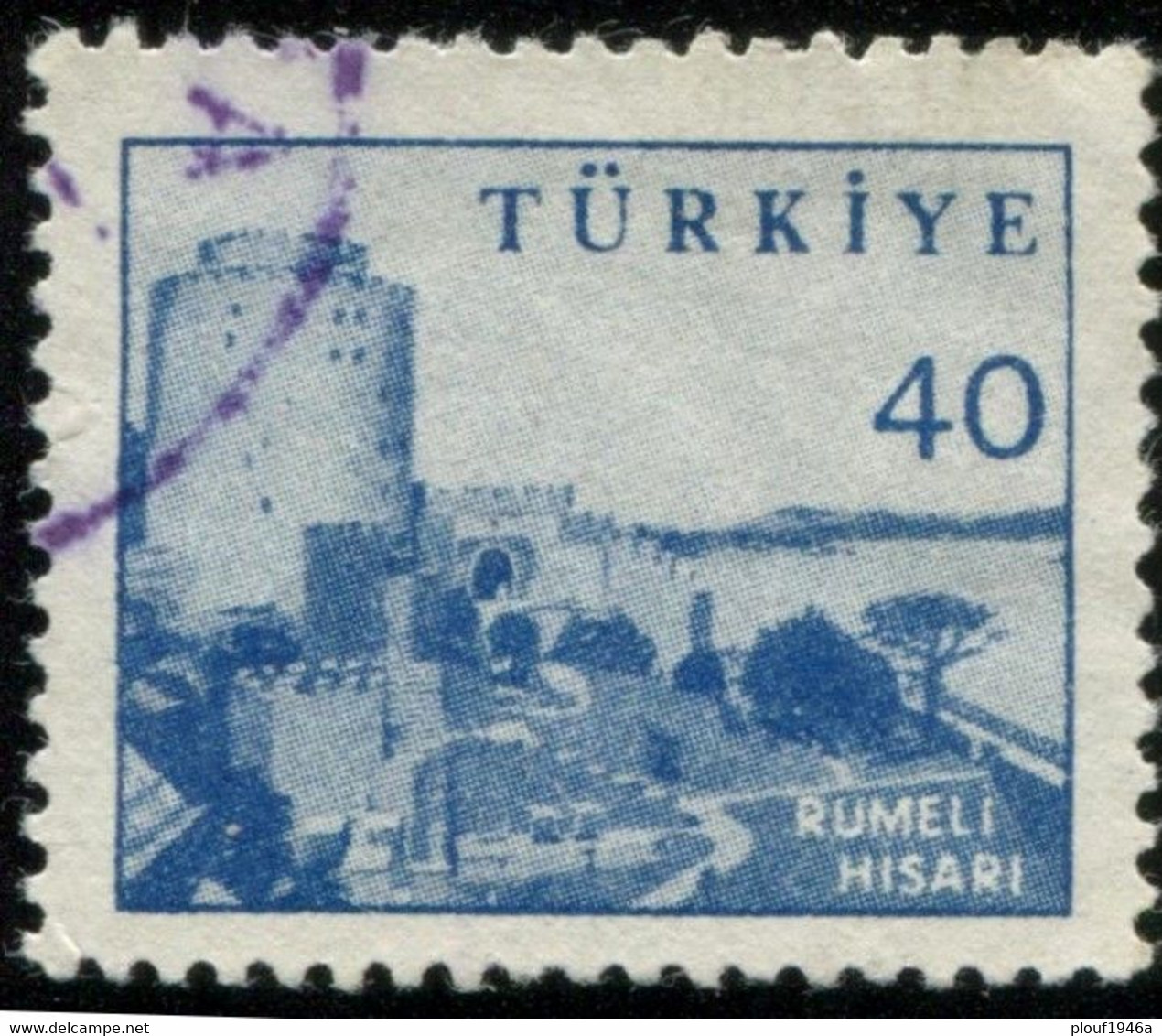 Pays : 489,1 (Turquie : République)  Yvert Et Tellier N° :  1436 A (o) - Used Stamps