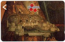 DUBROVNIK ( Saint Vlaho ) - Code 3CRO ( Croatie Old & Rare Magnetic Card GPT System ) - 400. Units - Croatie