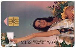 Croatia - Fashion – Mode – Style – Moden – Moda - Girl - Woman - Miss Croatia 1993. # 2. - Mode