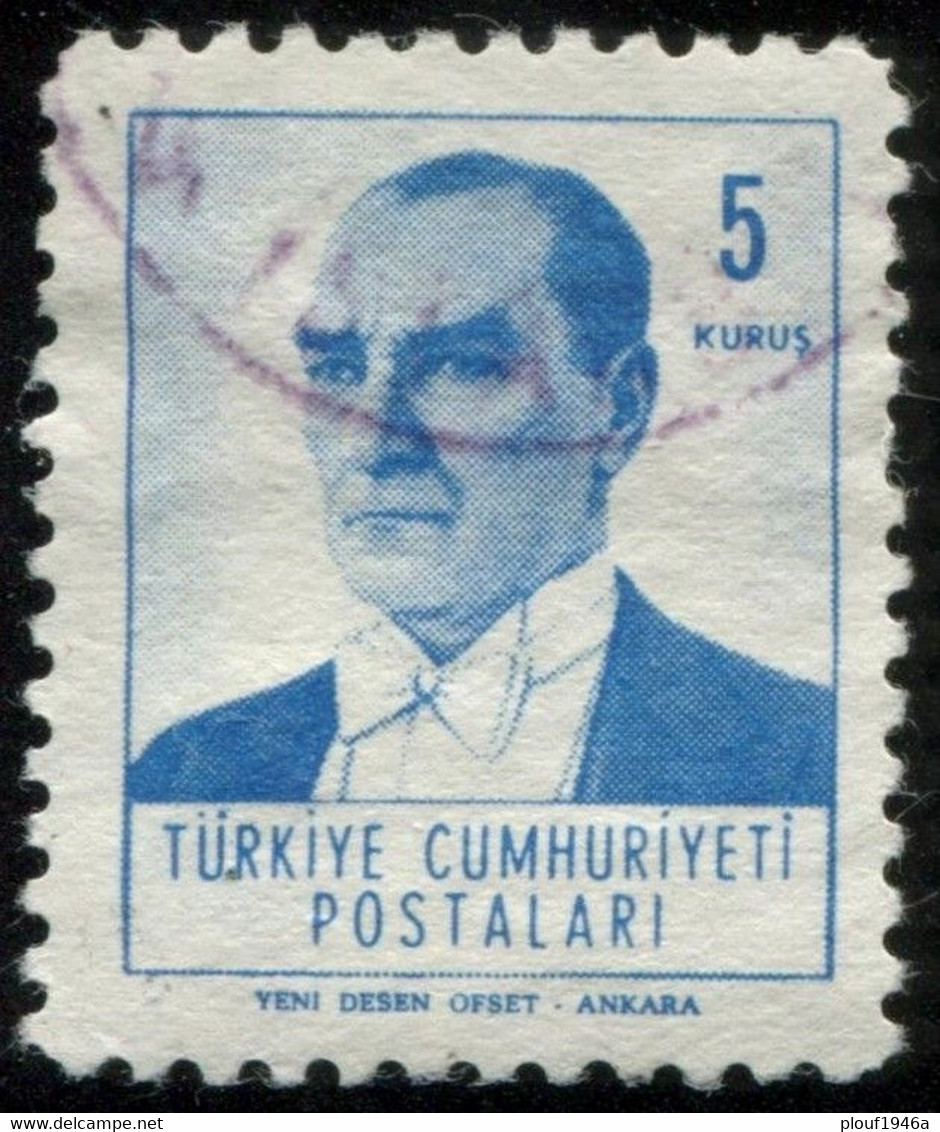 Pays : 489,1 (Turquie : République)  Yvert Et Tellier N° :  1603 (o) - Gebruikt