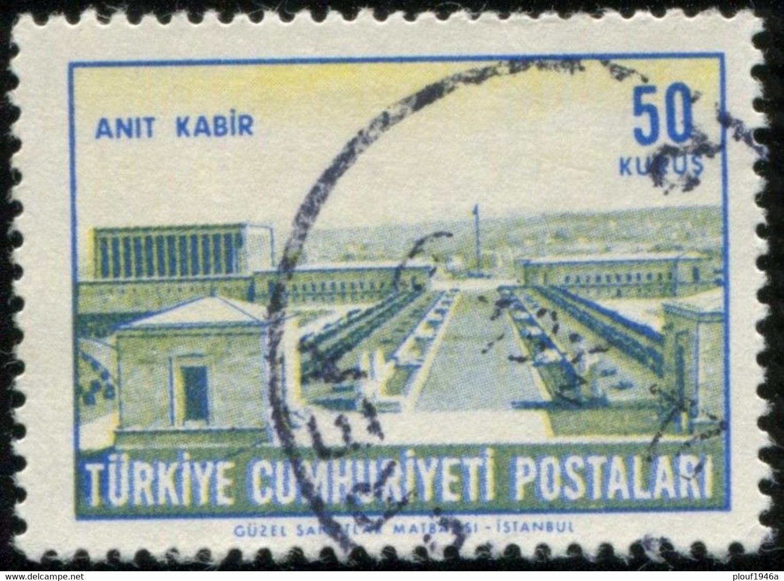 Pays : 489,1 (Turquie : République)  Yvert Et Tellier N° :  1643 (o) - Used Stamps