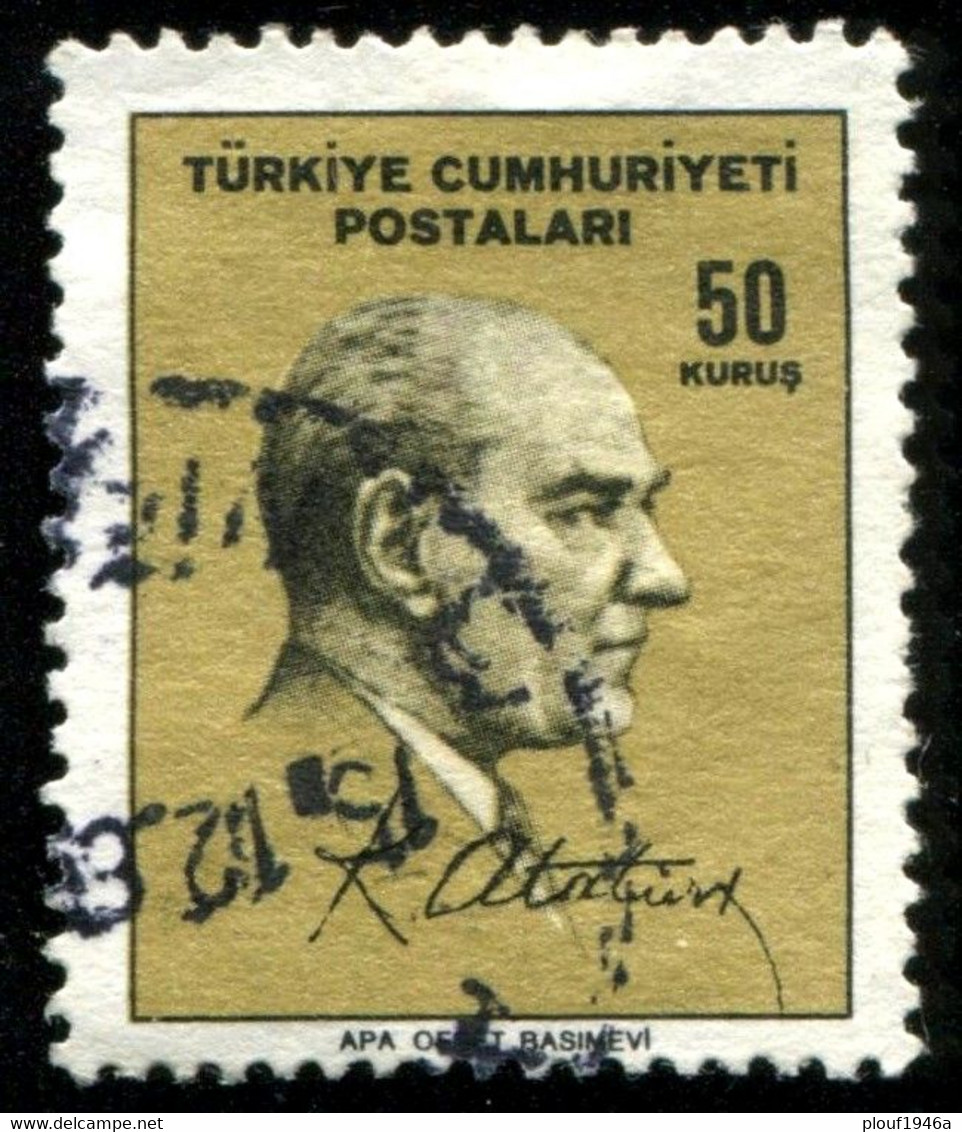 Pays : 489,1 (Turquie : République)  Yvert Et Tellier N° :  1753 (o) - Used Stamps