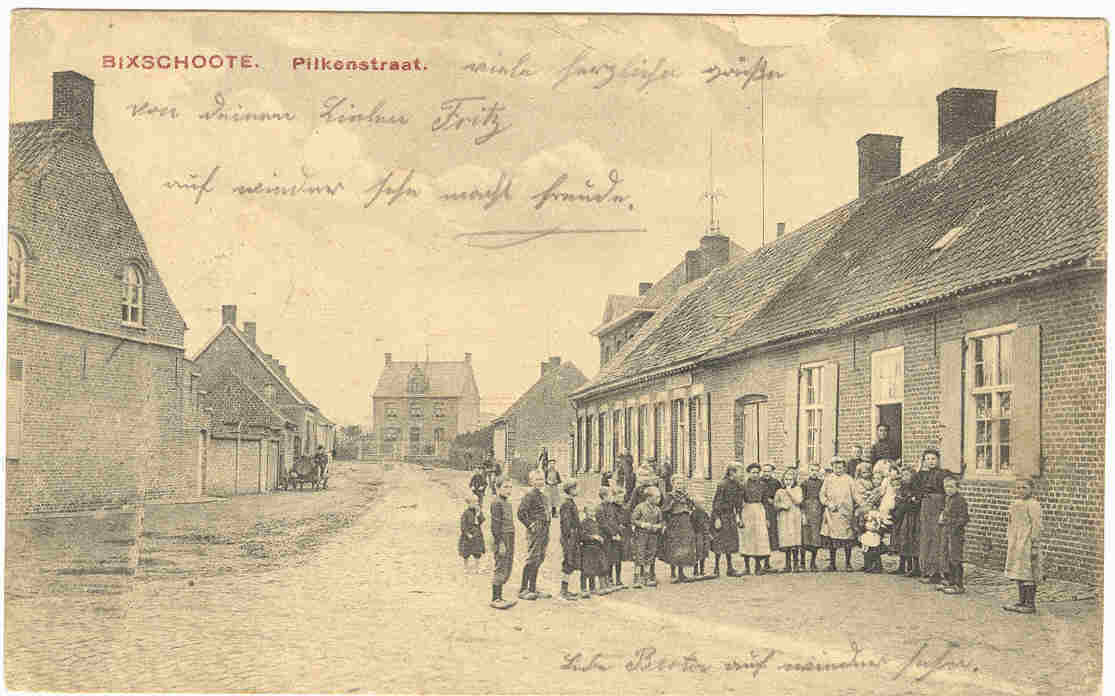 BIXSCHOOTE - PILKENSTRAAT - Langemark-Poelkapelle