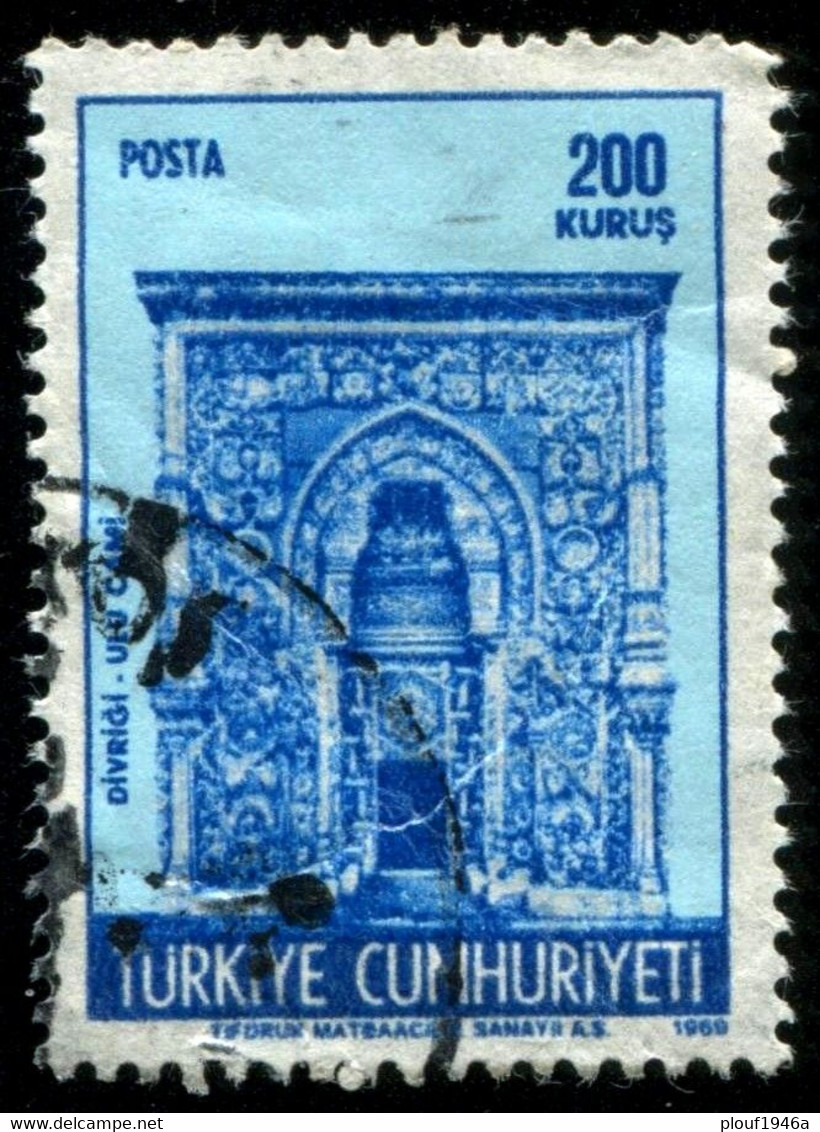 Pays : 489,1 (Turquie : République)  Yvert Et Tellier N° :  1901 (o) - Used Stamps