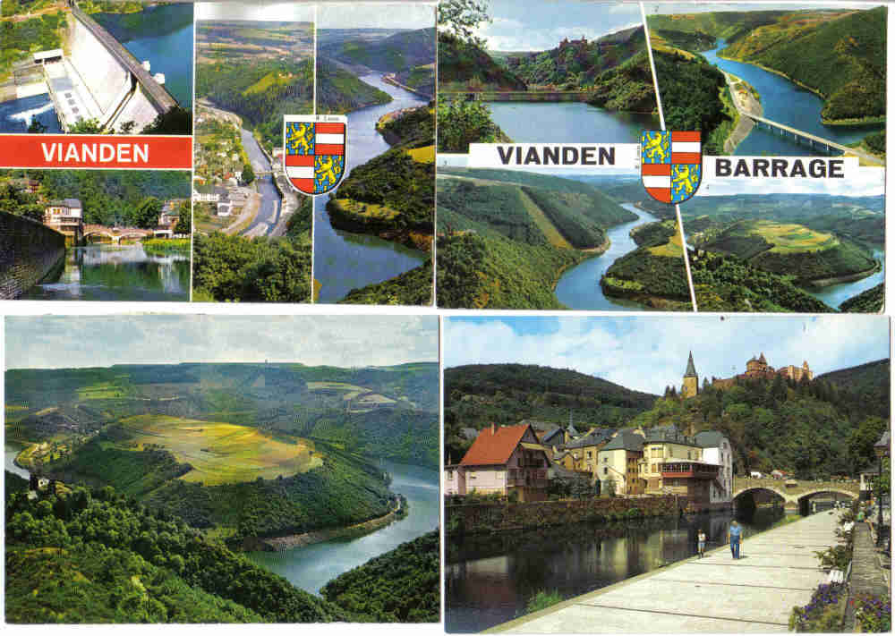 Vianden  Lot 4 Cpm Lot 21 - Vianden