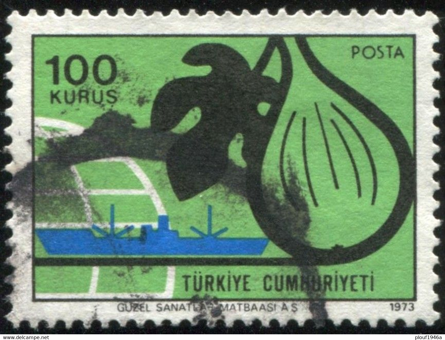 Pays : 489,1 (Turquie : République)  Yvert Et Tellier N° :  2084 (o) - Used Stamps