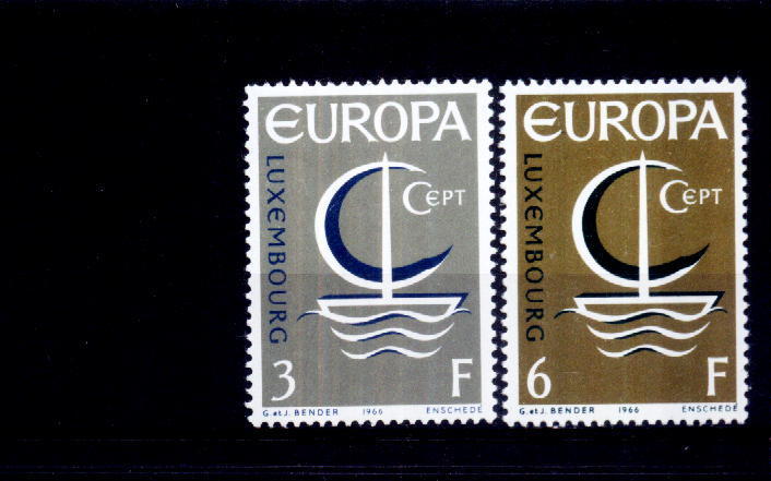 C5183 - Luxembourg 1966 - Yv.no.684/5 Neufs** - 1966