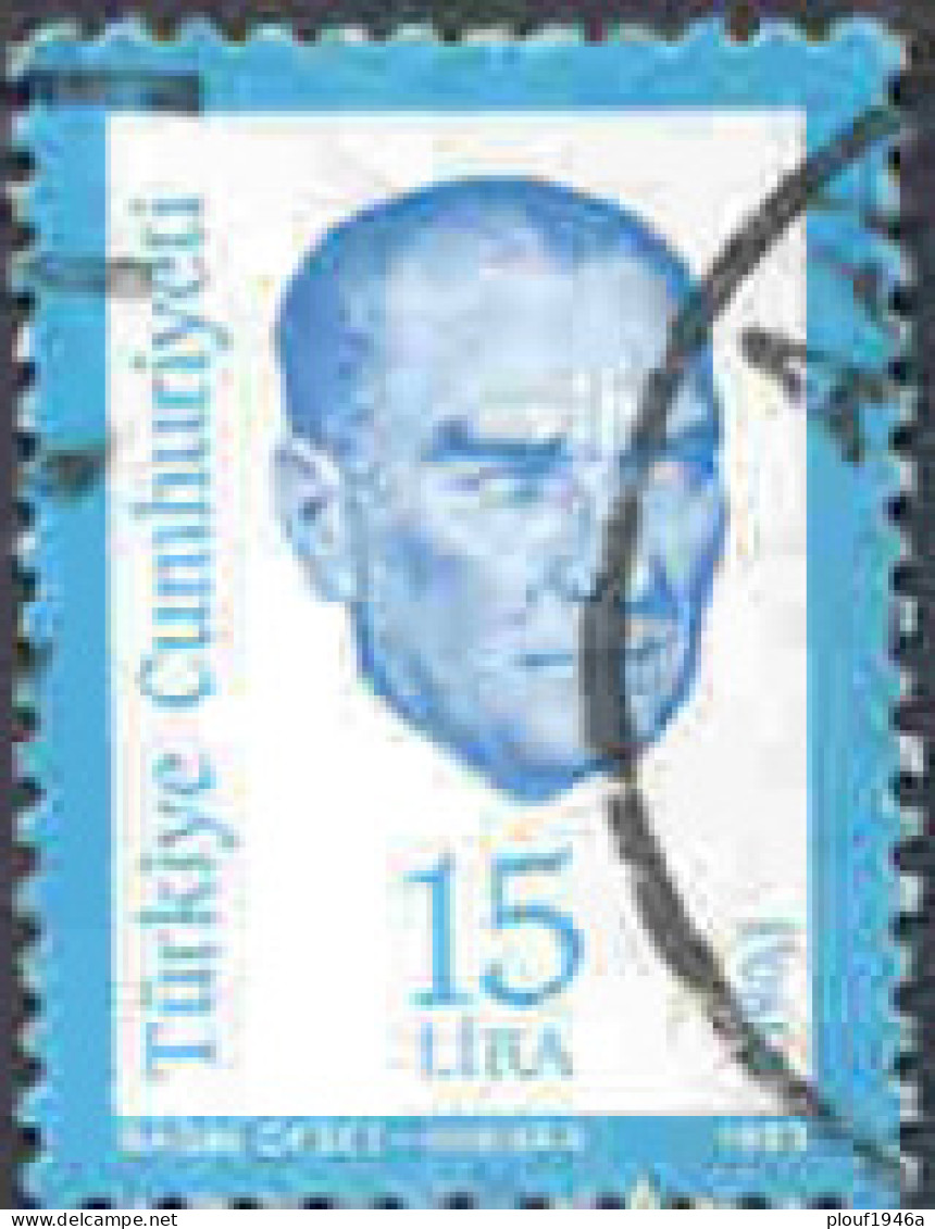 Pays : 489,1 (Turquie : République)  Yvert Et Tellier N° :  2406 (o) - Used Stamps