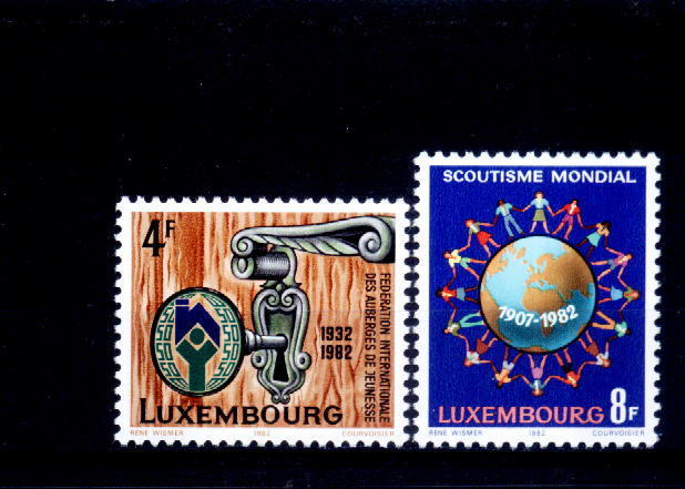 Luxembourg 1982 - Yv.no.1010/1 Neufs** - Ungebraucht