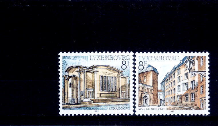 Luxembourg 1982 - Yv.no.1006/7 Neufs** - Unused Stamps