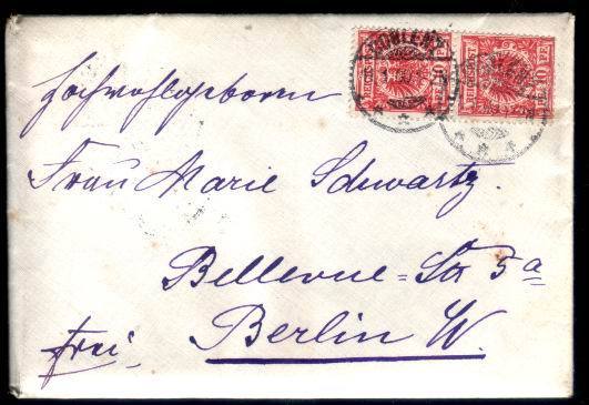 Germany 1897 Covers 2X  Mailed. - Sonstige & Ohne Zuordnung