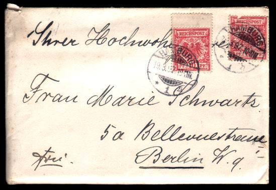 Germany 1897 Covers 2X  Mailed. - Sonstige & Ohne Zuordnung