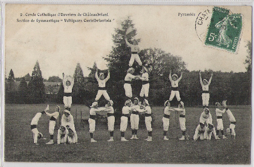 CERCLE CATHOLIQUE D'OUVRIERS DE CHATEAUBRIANT -  SECTION DE GYMNASTIQUE - Châteaubriant