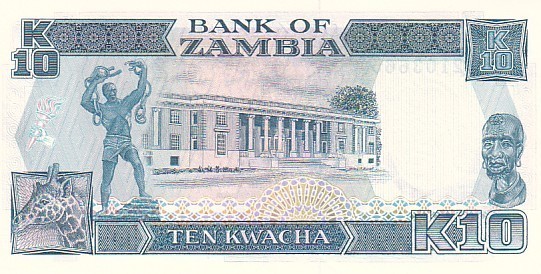 ZAMBIE  10 Kwacha Non Daté (1989-1991) Pick31b Signature 9   ****BILLET  NEUF**** - Zambie
