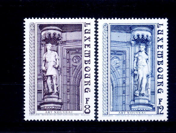C2409 = Luxembourg 1980 - Yv.no.964/5 Neufs** - Unused Stamps
