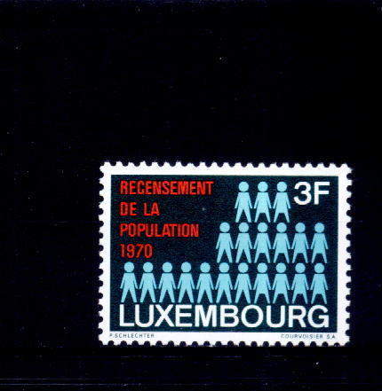 C5204 - Luxembourg 1970 - Yv.no.761 Neuf** - Ungebraucht