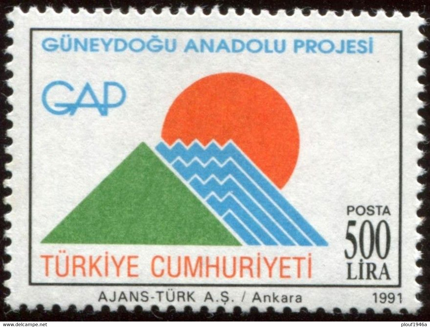 Pays : 489,1 (Turquie : République)  Yvert Et Tellier N° :  2682 (**) - Unused Stamps