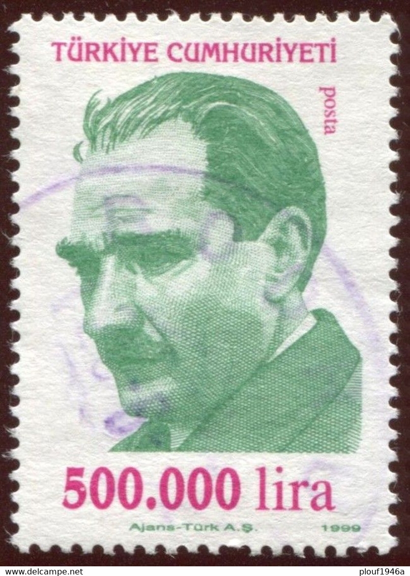 Pays : 489,1 (Turquie : République)  Yvert Et Tellier N° :  2928 (o) - Used Stamps