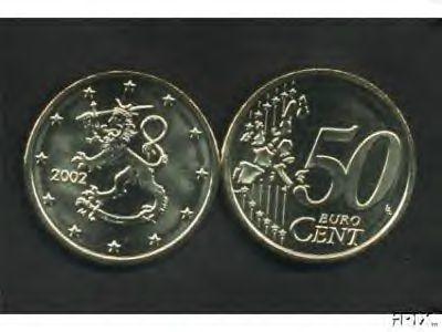 §§§ 50 Cent 2002 FINLANDE UNC §§§ - Finnland