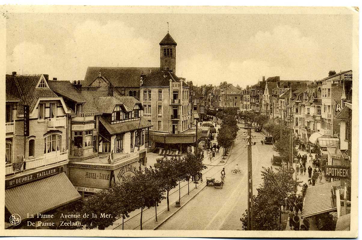 BELGIQUE La Panne Avenue De La Mer - Alveringem