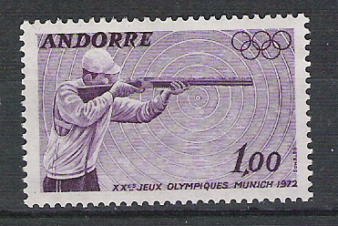 Andorre - 1972 JO Münich ** - Unused Stamps