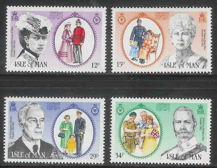 ISLE OF MAN 1985 MNH Stamp(s) SSAFA 288-291  #4867 - Isle Of Man