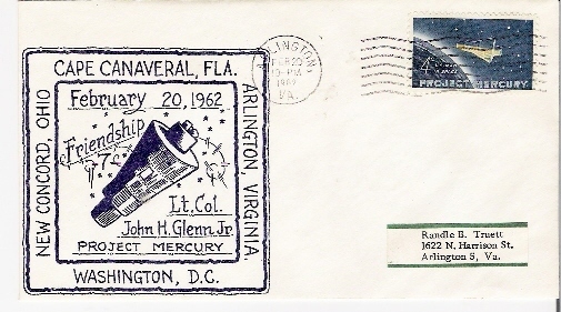 USA / PROGRAMME MERCURY / ATLAS I.C.B.M / ABLINGTON / 20.02.1962 - Estados Unidos