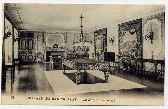 10 - RAMBOUILLET La Salle De Jeu Du Château - Rambouillet (Kasteel)
