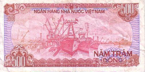 VIET NAM    500 Dong  Daté De 1988    Pick 101a    ***** QUALITE  VF ***** - Viêt-Nam