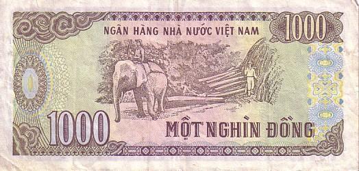 VIET NAM    1 000 Dond  Daté De 1988    Pick 106a    *****QUALITE  VF   ***** - Viêt-Nam