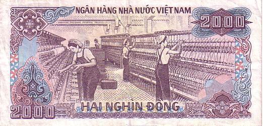 VIET NAM    2 000 Dong   Daté De 1988    Pick 107a    *****QUALITE  VF + ***** - Vietnam