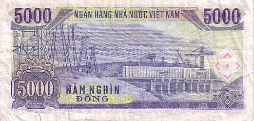 VIET NAM    5 000 Dong   Daté De 1991    Pick 108a    *****QUALITE  VF + ***** - Viêt-Nam